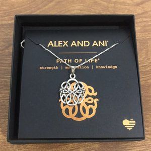 Alex And Ani "Path of Life" Adjustable Necklace